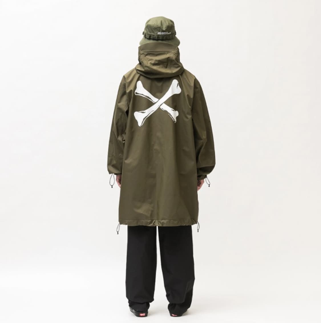 [L] 더블탭스 22SS 3레이어 나일론 롱 자켓 상품이미지2
