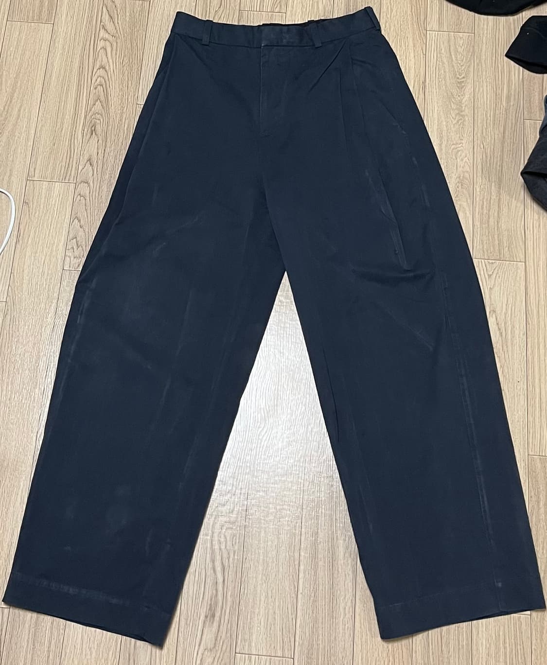 COS 와이드 레그 코튼 트라우저 46 상품이미지2