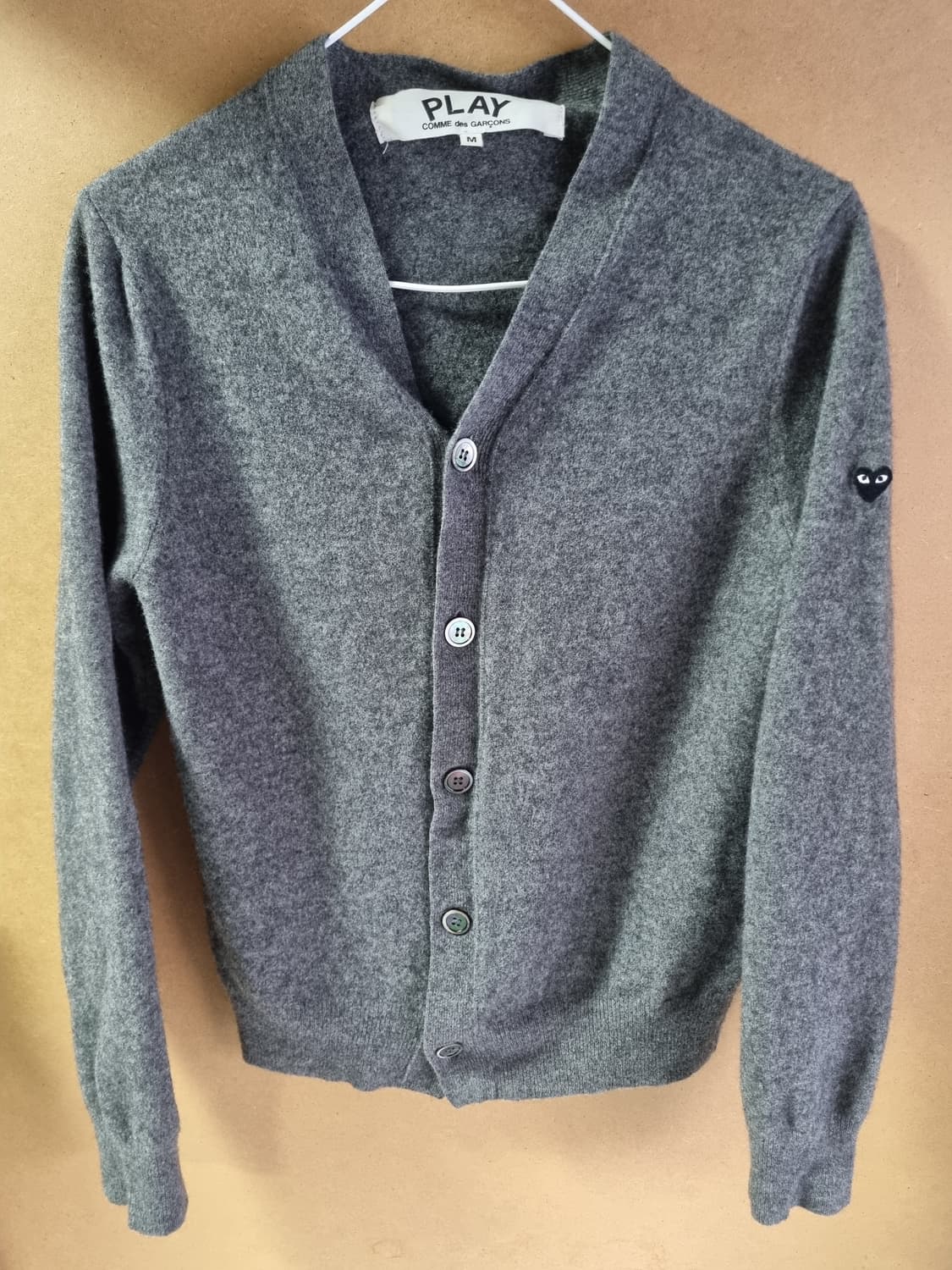 꼼데가르송 여성 울 가디건  상품이미지1