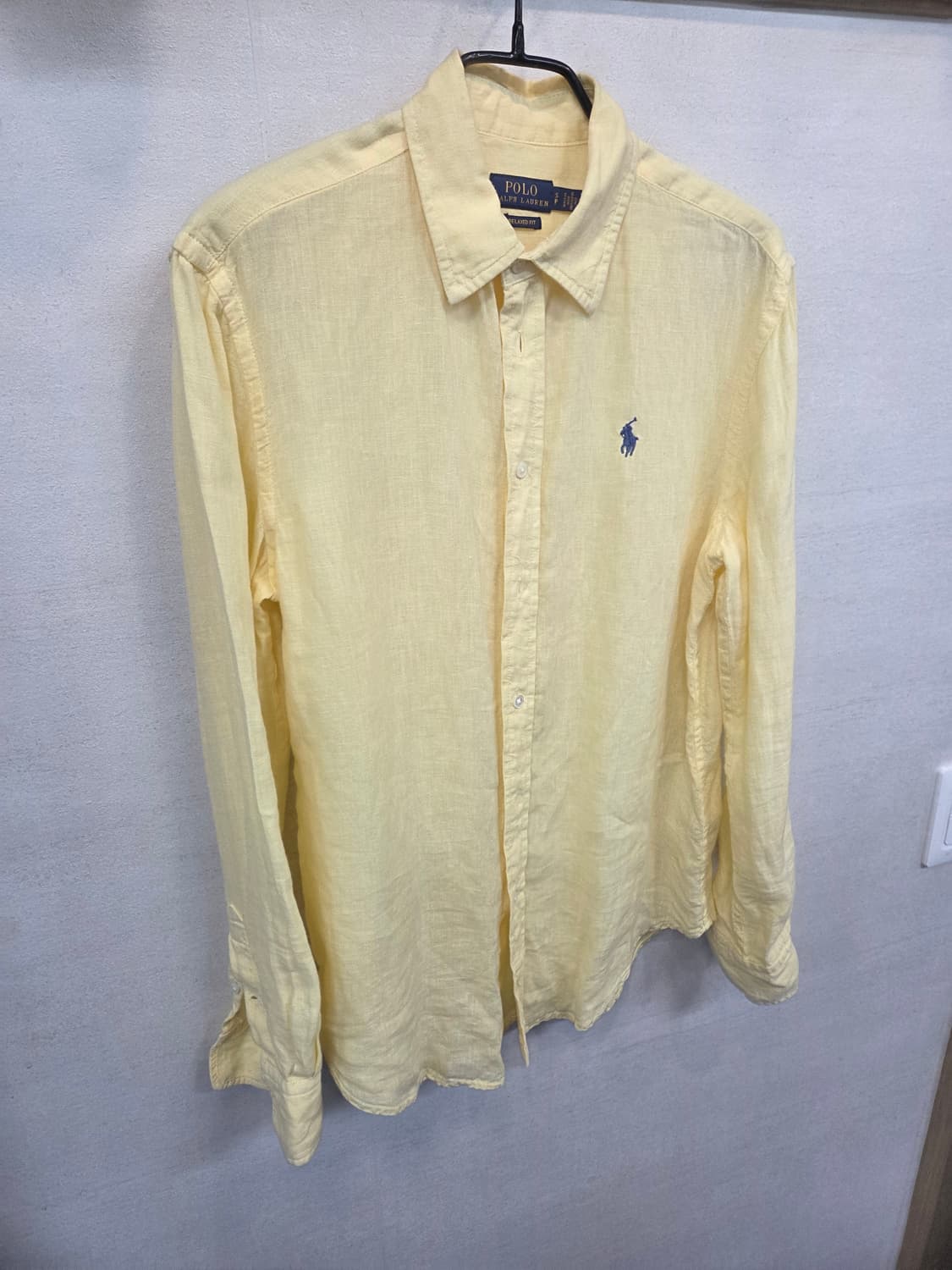 폴로랄프로렌 릴렉스드핏 린넨 셔츠긴팔 sp 병아리  상품이미지6