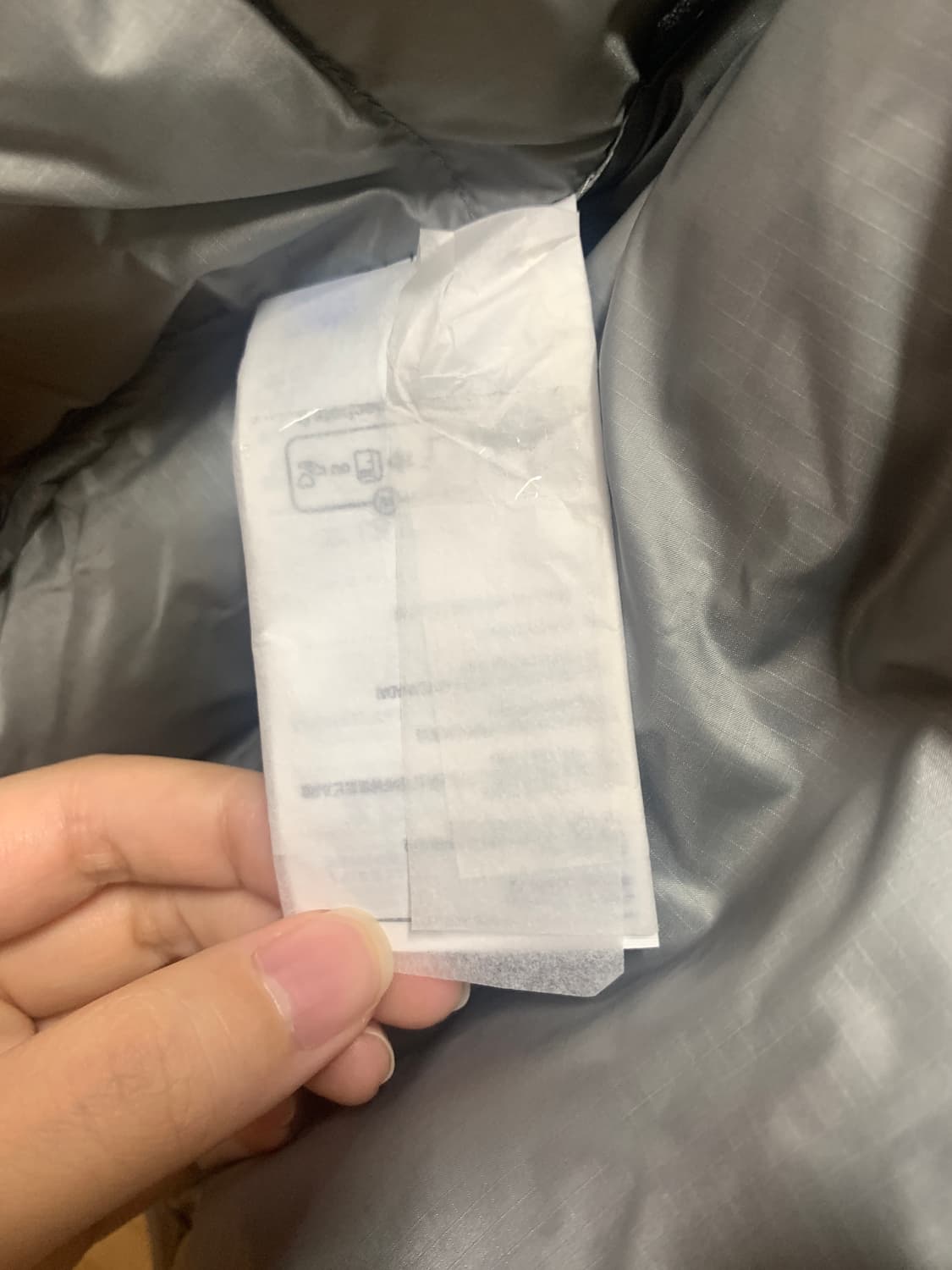 디스이즈네버댓 라이트 다운 자켓 스톤 s 상품이미지4