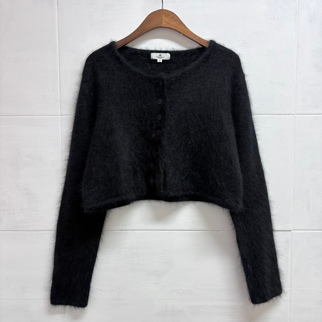 Sonia Rykiel 소니아 리키엘 울 크롭 가디건  상품이미지1