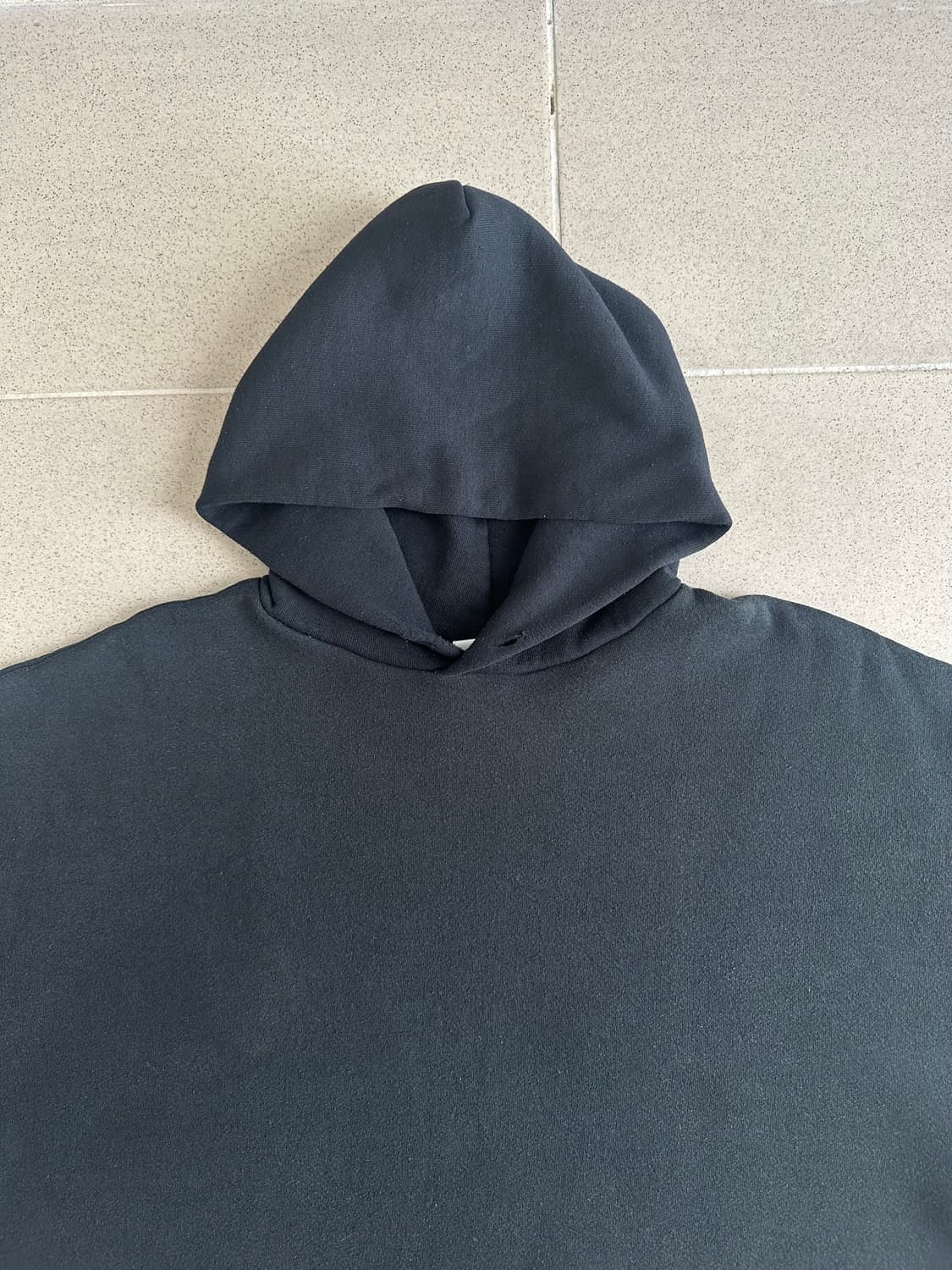 90s 빈티지 러셀 후드 블랙 XL USA 상품이미지4