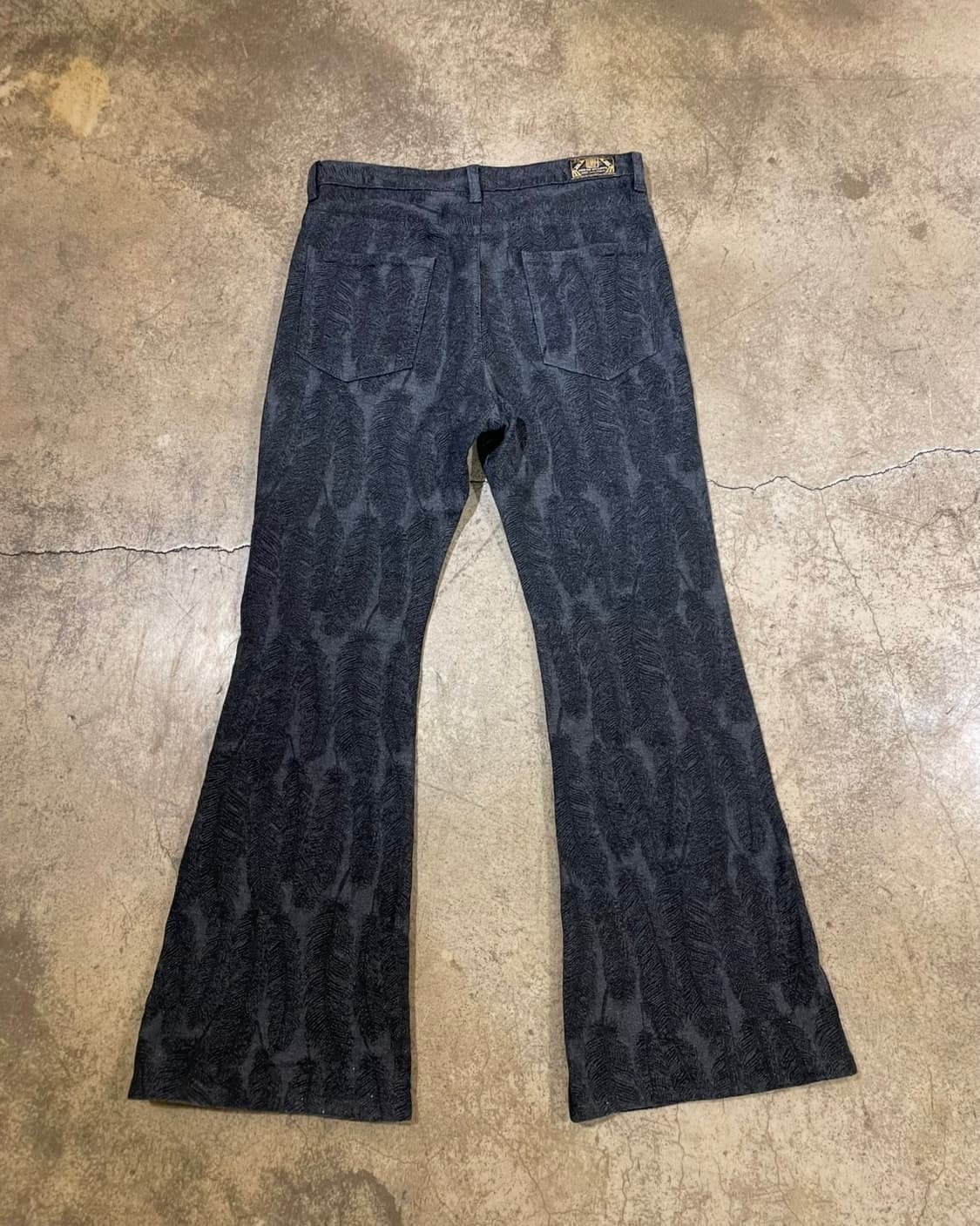 캐피탈 12온즈 오카벨보 페더 데님 팬츠 (B5123) 상품이미지9