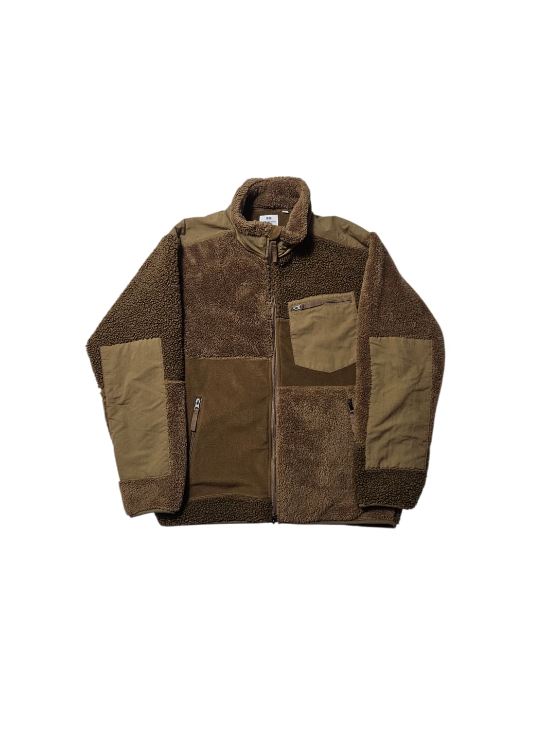 유니클로 엔지니어드 가먼츠 컬러블록 후리스 플리스 L 상품이미지1