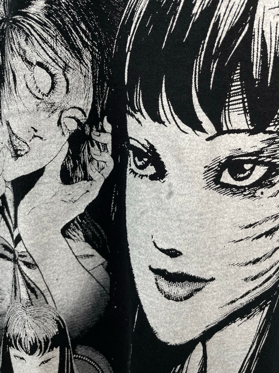 빈티지 이토준지 토미에 프린팅 반팔 H2545 상품이미지7