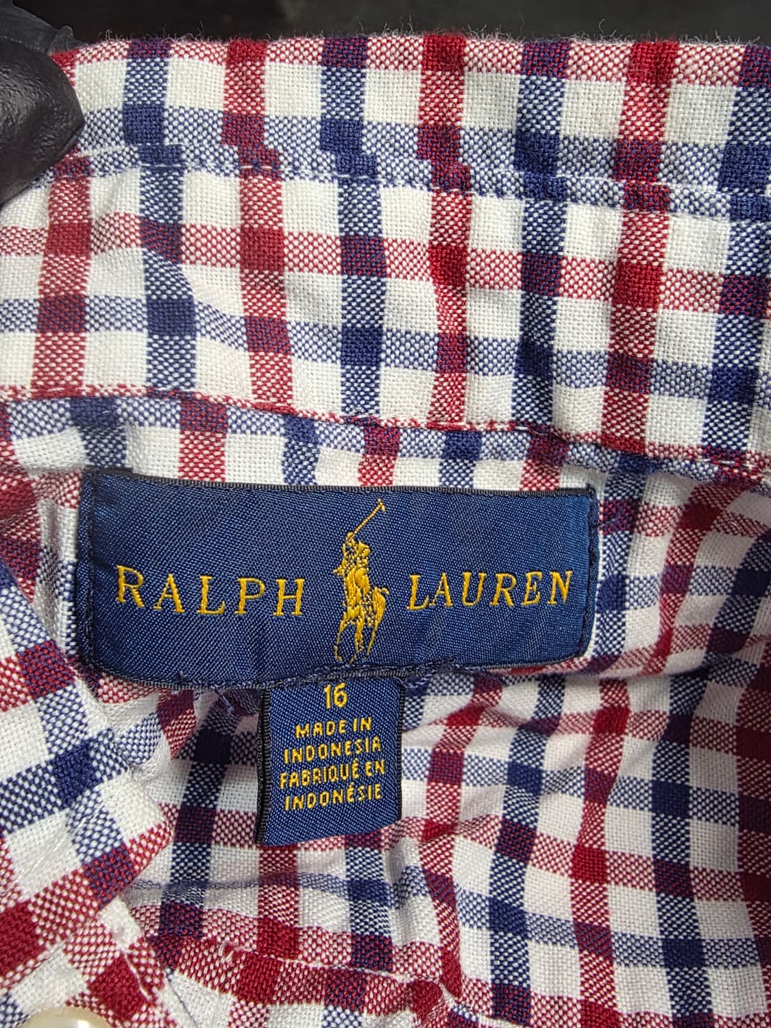 Polo 폴로 랄프로렌 레드 체크 셔츠 16 (클래식) 상품이미지4
