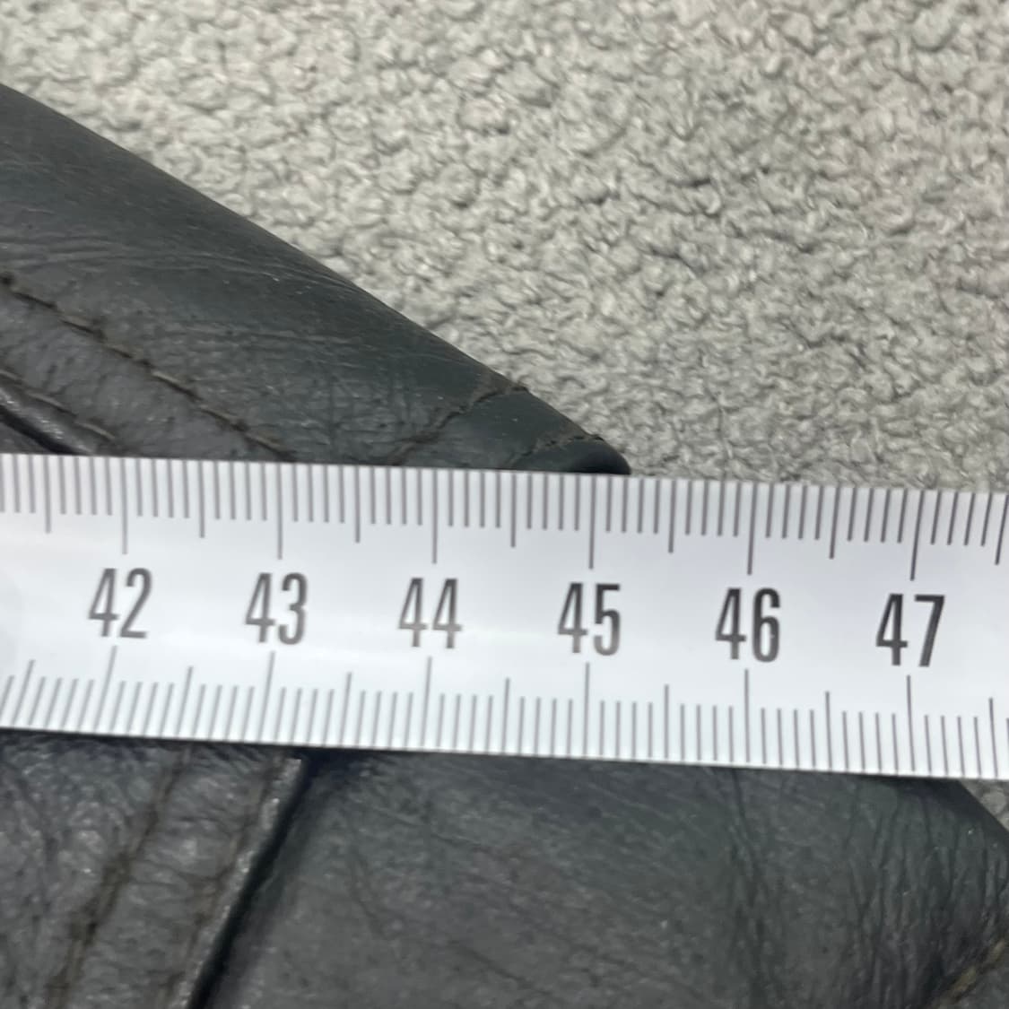 100 ngene 빈티지 레더 돈피 레이싱 라이더 가죽자켓 상품이미지7