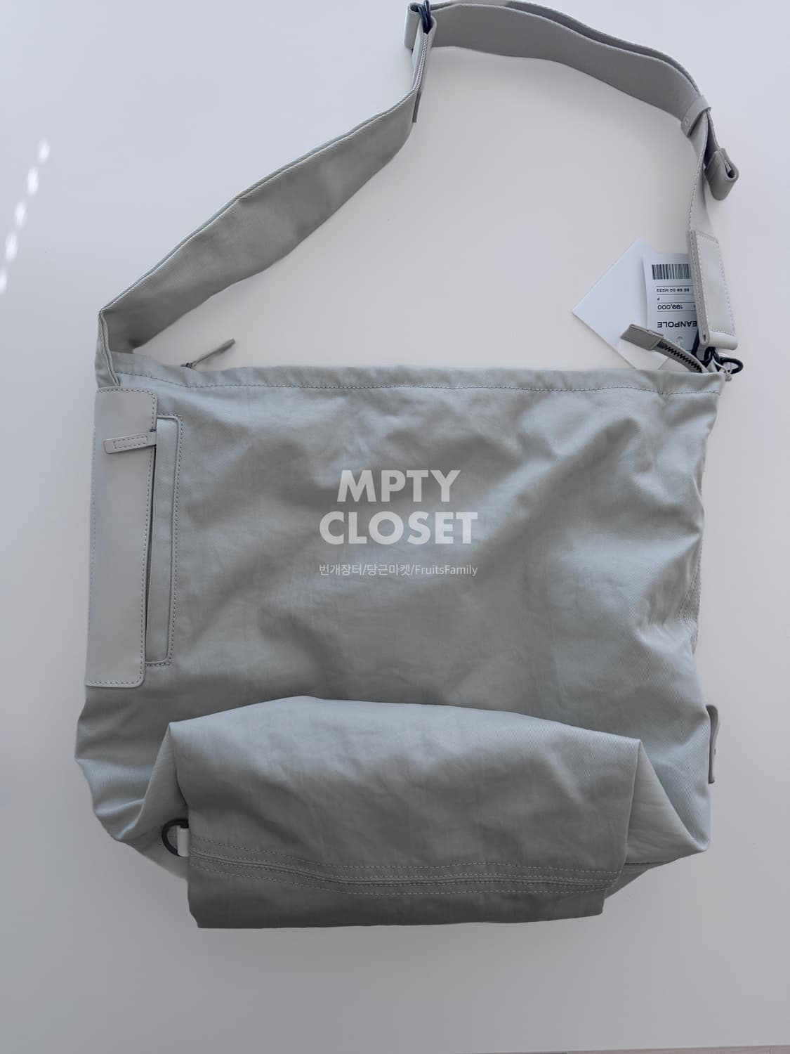 빈폴 LESS BAG2 라지 라이트 그레이 상품이미지8