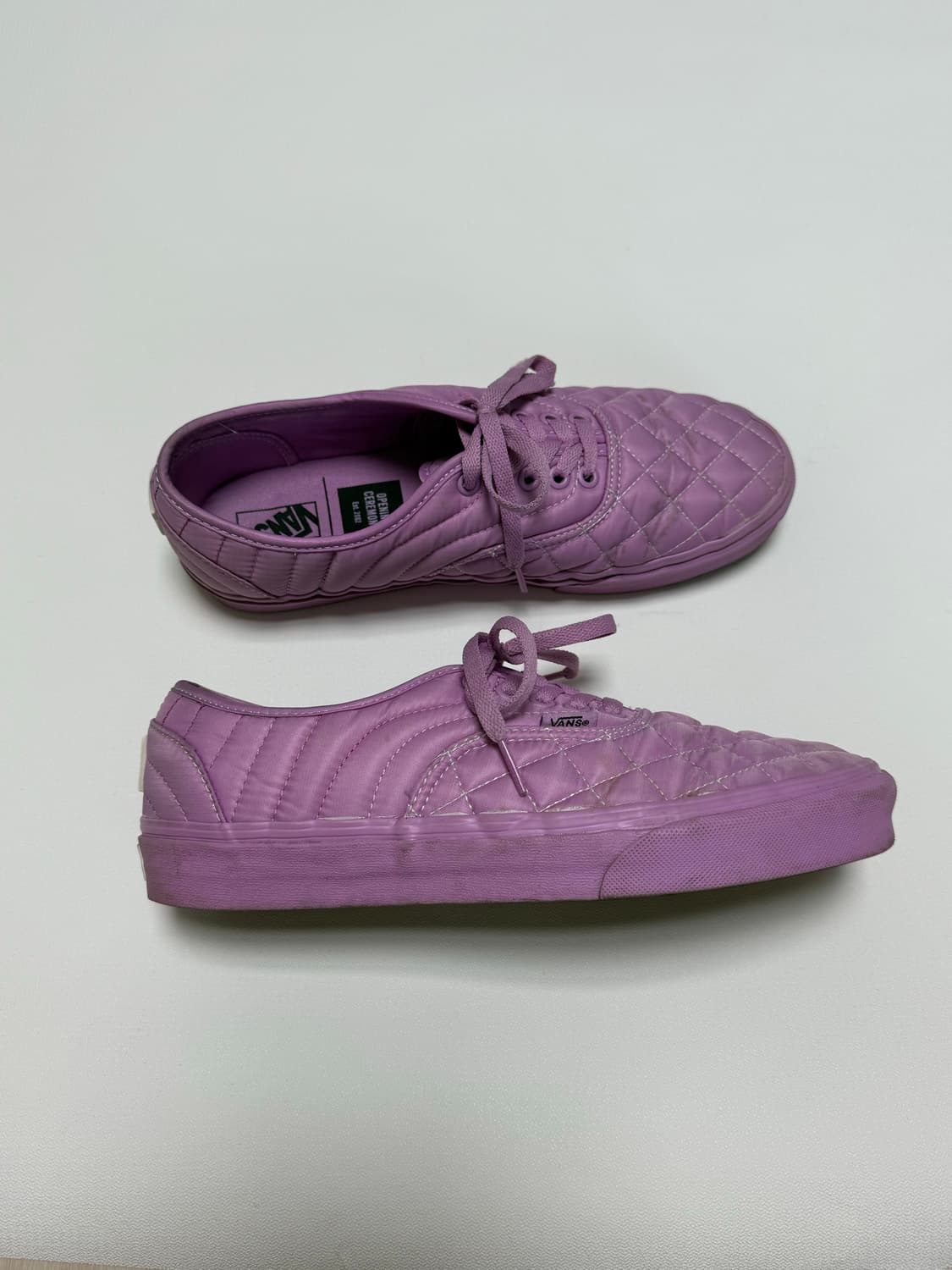 반스x오프닝 세레모니 핑크 퀄팅 스니커즈 270 상품이미지4