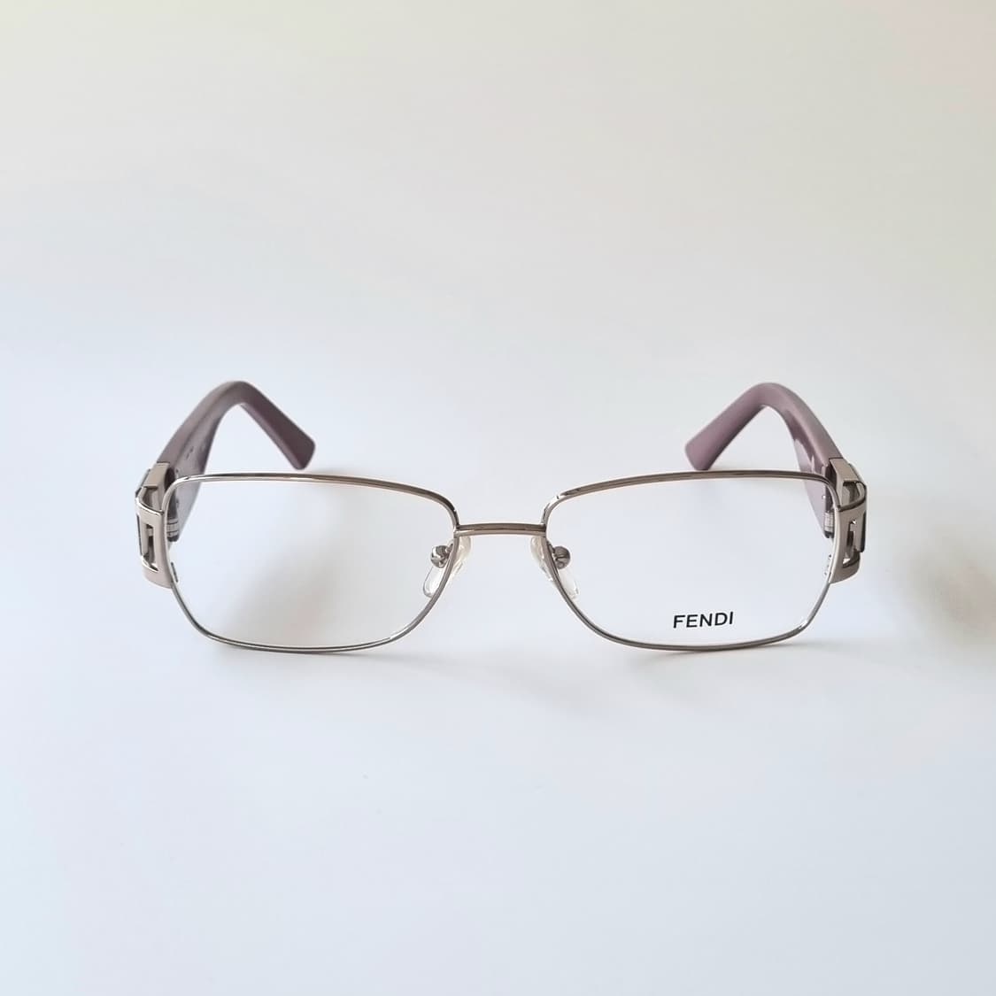 데드스탁 [정품] 펜디(FENDI) 메탈릭 골드 & 브라운 콤비 안경테 상품이미지3