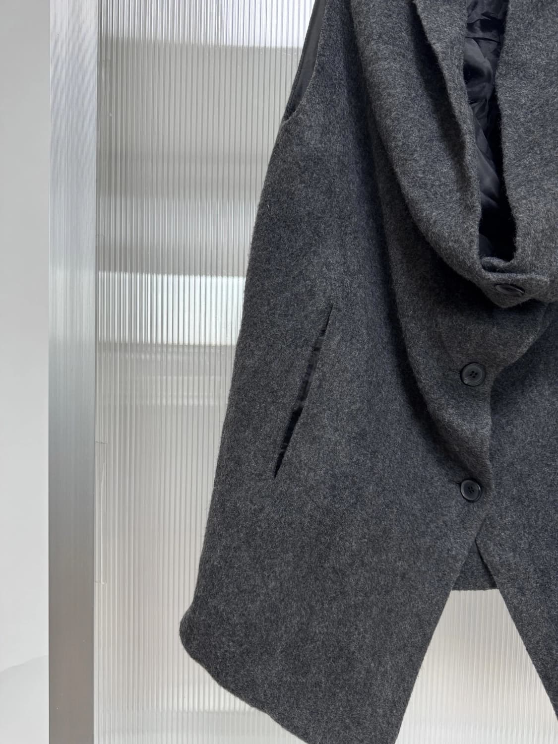 빈티지 하이넥 카울 베스트 자켓 헬무트랭 릭오웬스 상품이미지7