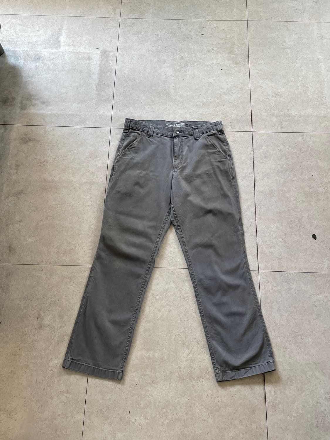 칼하트 카펜더 워크 그레이 팬츠바지(33) 상품이미지5