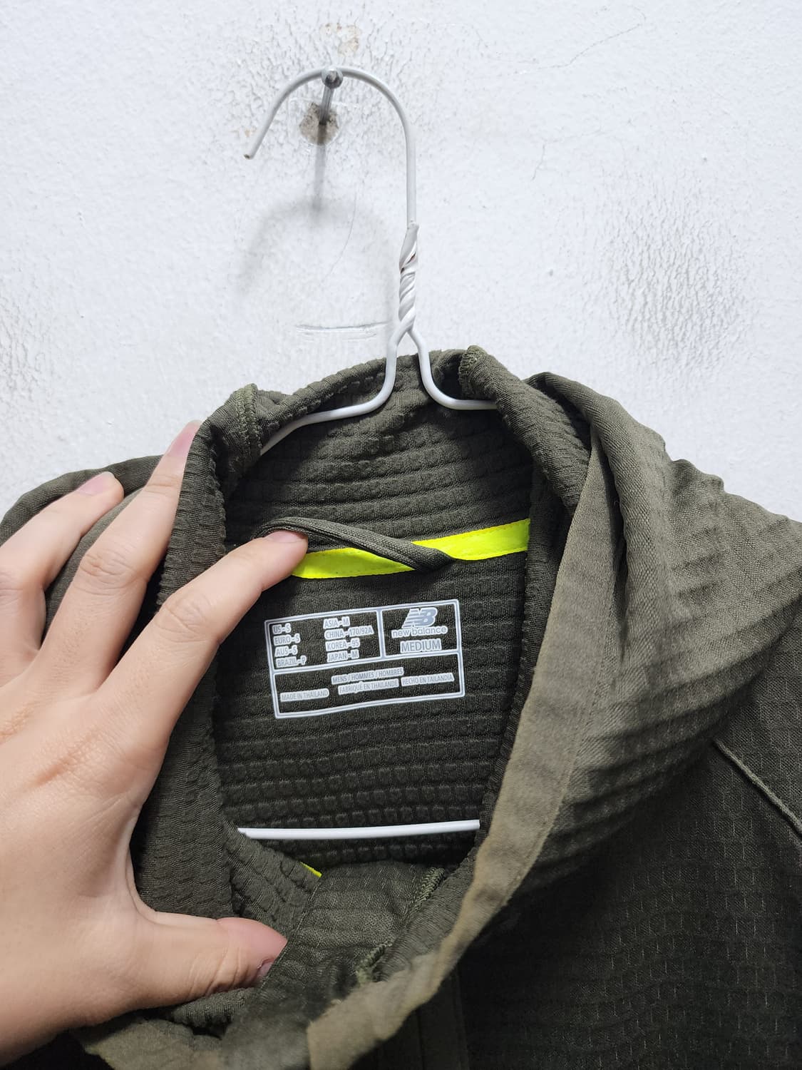 뉴발란스 운동용 기모 후드집업 트랙탑 상품이미지6