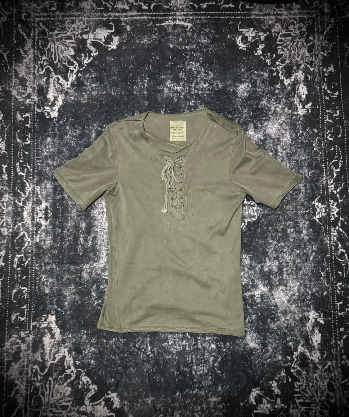 Nicole club lace up half t shirts 상품이미지1