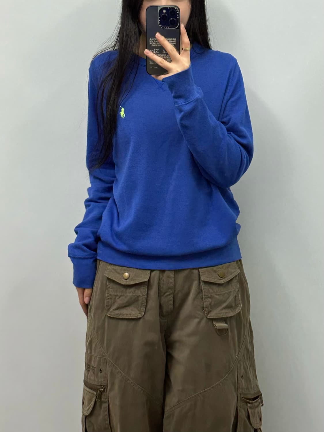 폴로 랄프로렌 블루 맨투맨 상품이미지1