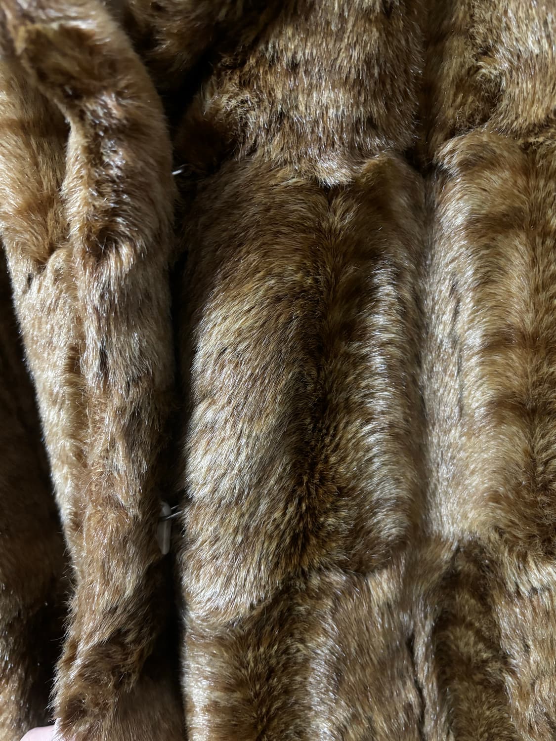 브라운 퍼 자켓(착샷) 상품이미지6