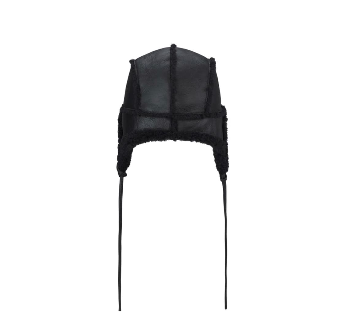 슈프림 셔링 라인드 이어플랩 캡 블랙 상품이미지3