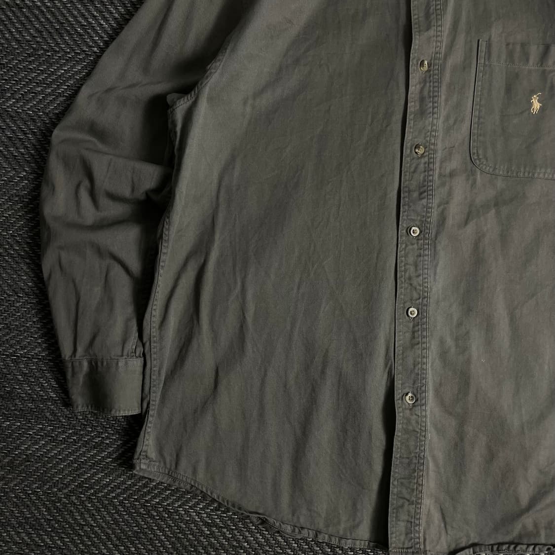 폴로 랄프로렌 포니 박시핏 카키 셔츠y 3259 상품이미지4