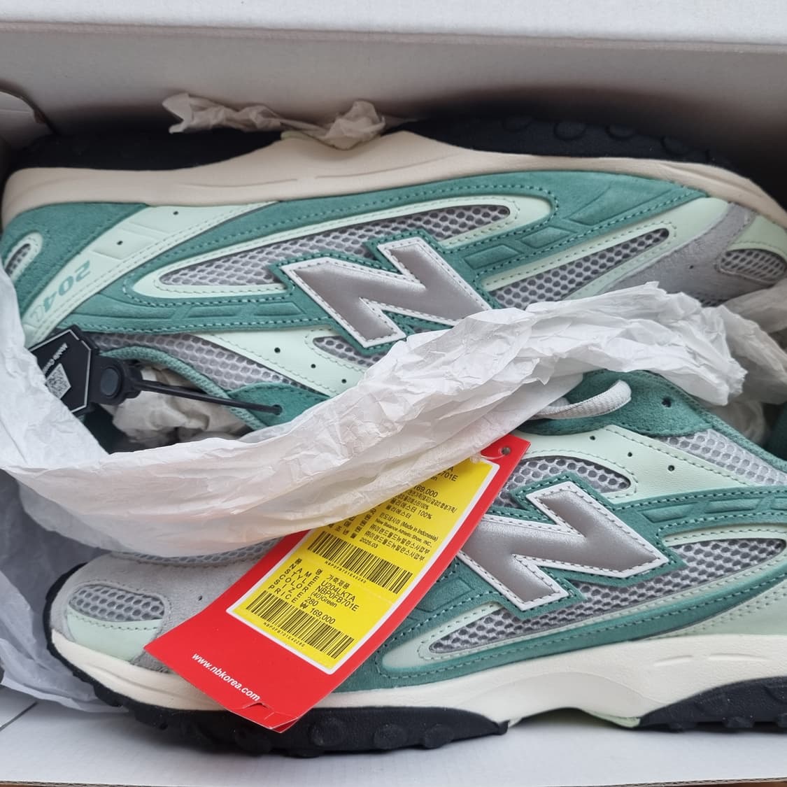 뉴발란스 키스 204L 실버그레이 상품이미지2