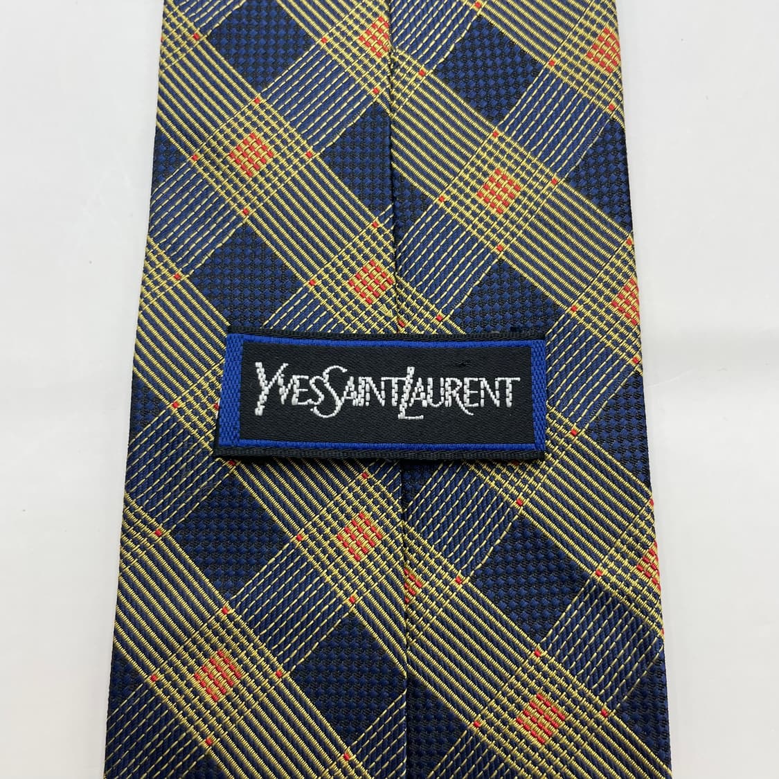 890) (YSL) 입생로랑 패턴 넥타이(미세오염) 상품이미지5