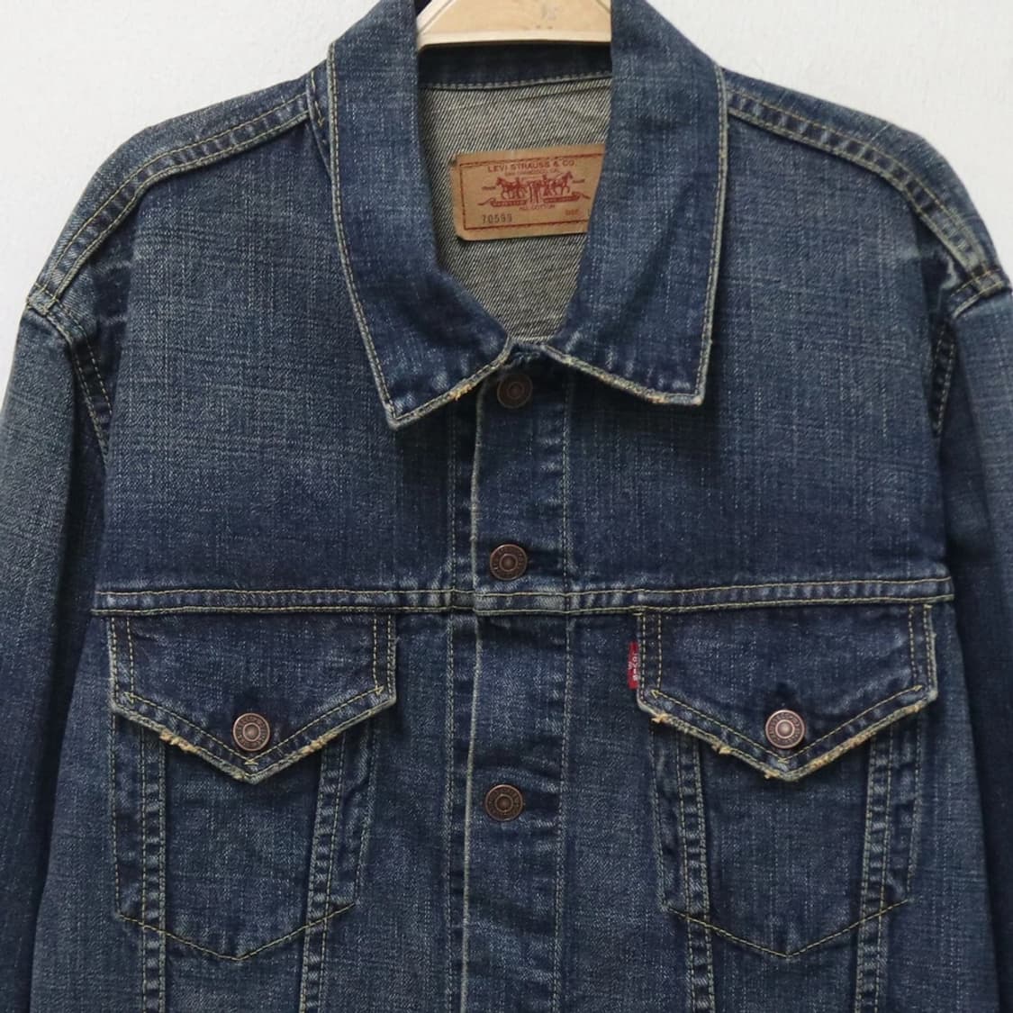 00'S 리바이스 70599 데님 자켓 65584 상품이미지3