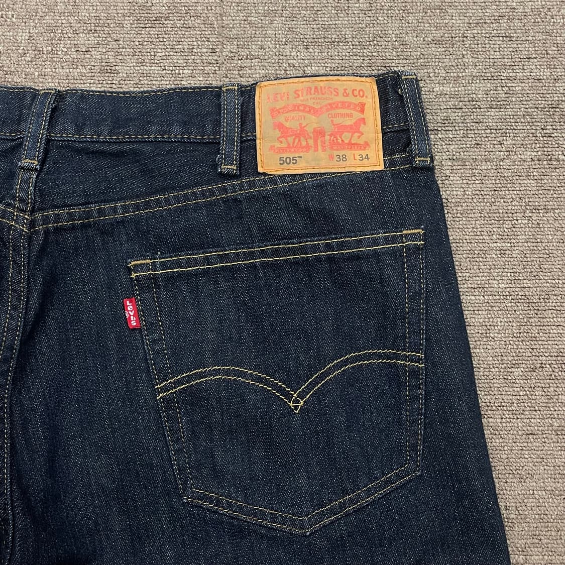 (40) Levi's 리바이스 505 데님 쇼츠 반바지 상품이미지2