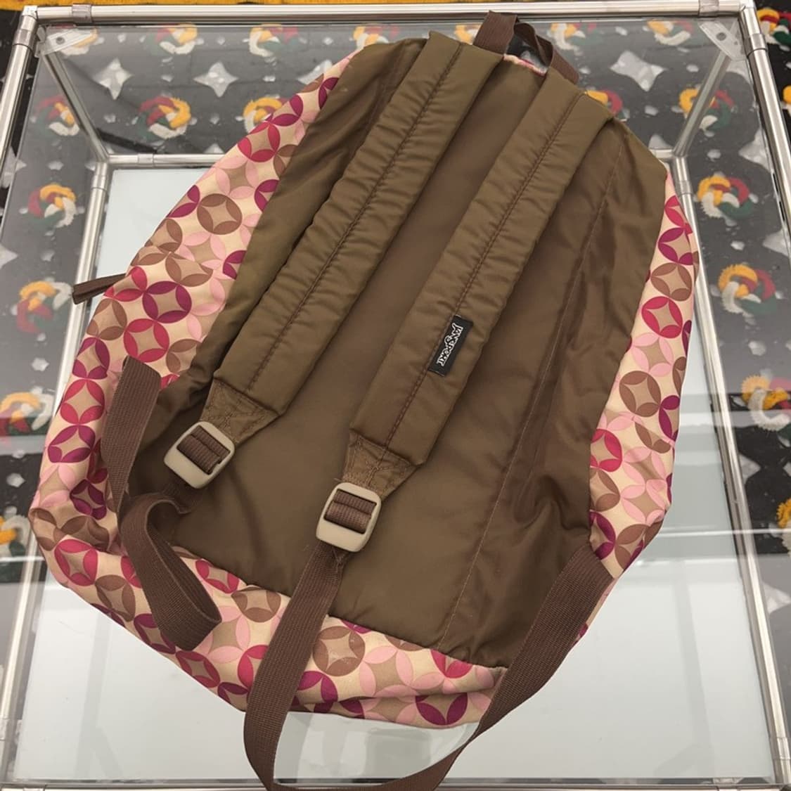 잔스포츠 Y2K 멀티핑크 다이아패턴 백팩 C08516 상품이미지4