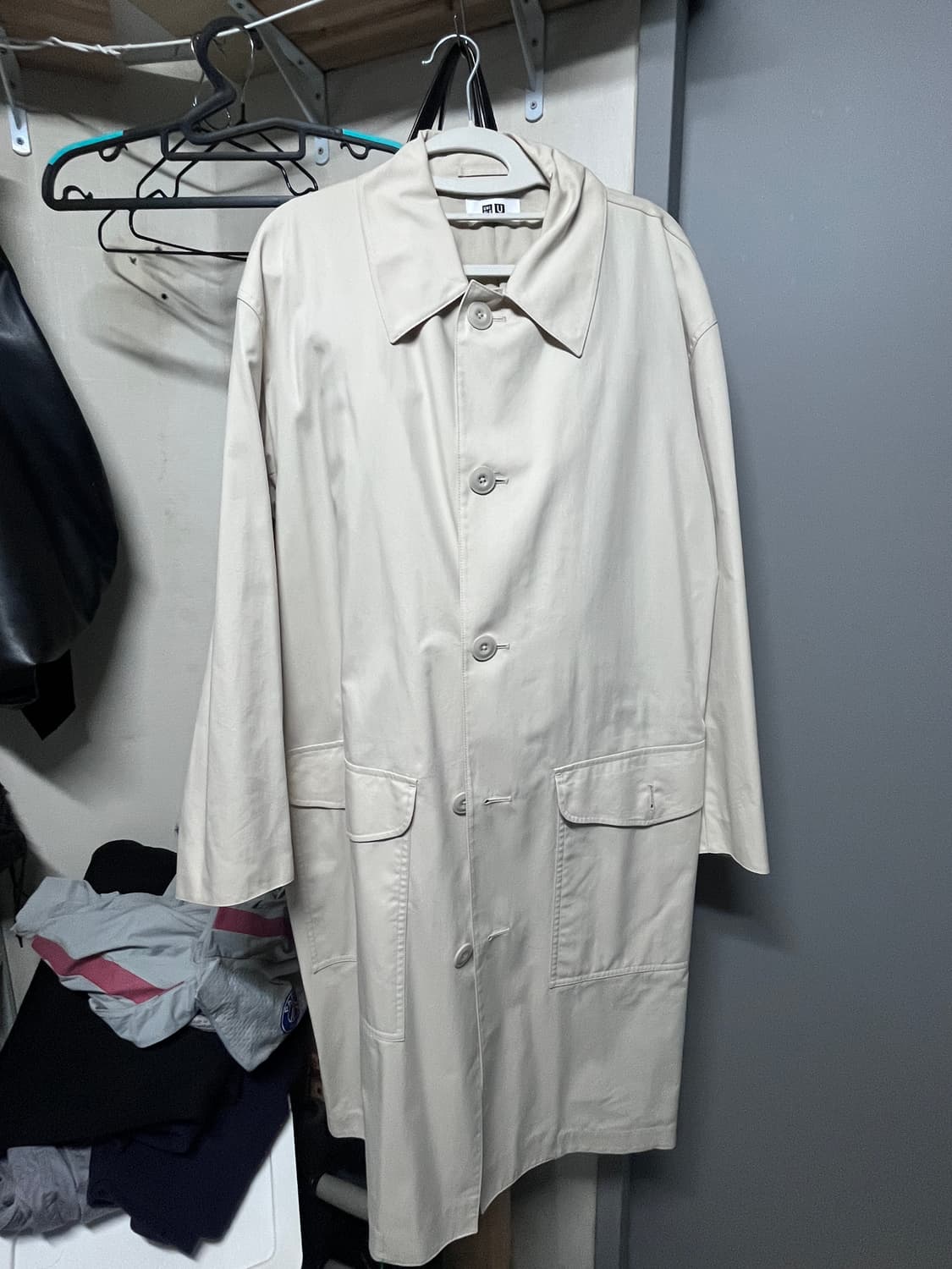 유니클로 U 트렌치코트 M 상품이미지1