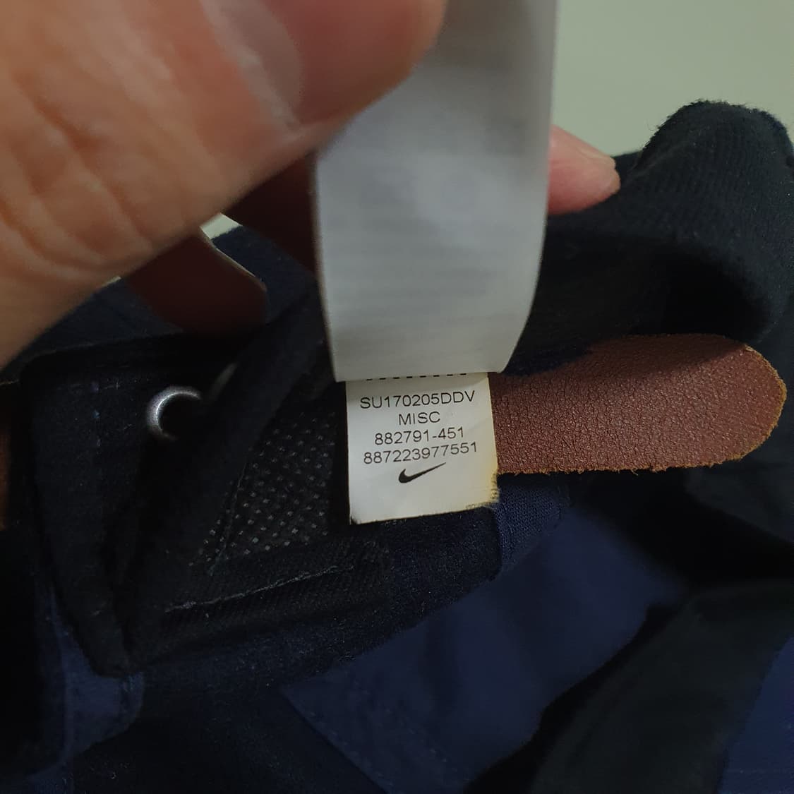 OS) 나이키 NSW 헤리티지86 코르테즈 드라이핏 울 모 볼캡 네이비 상품이미지10