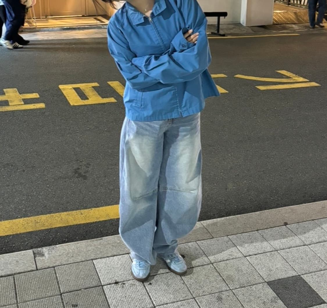 실착있음)맥알리스터 블루 자켓 상품이미지3