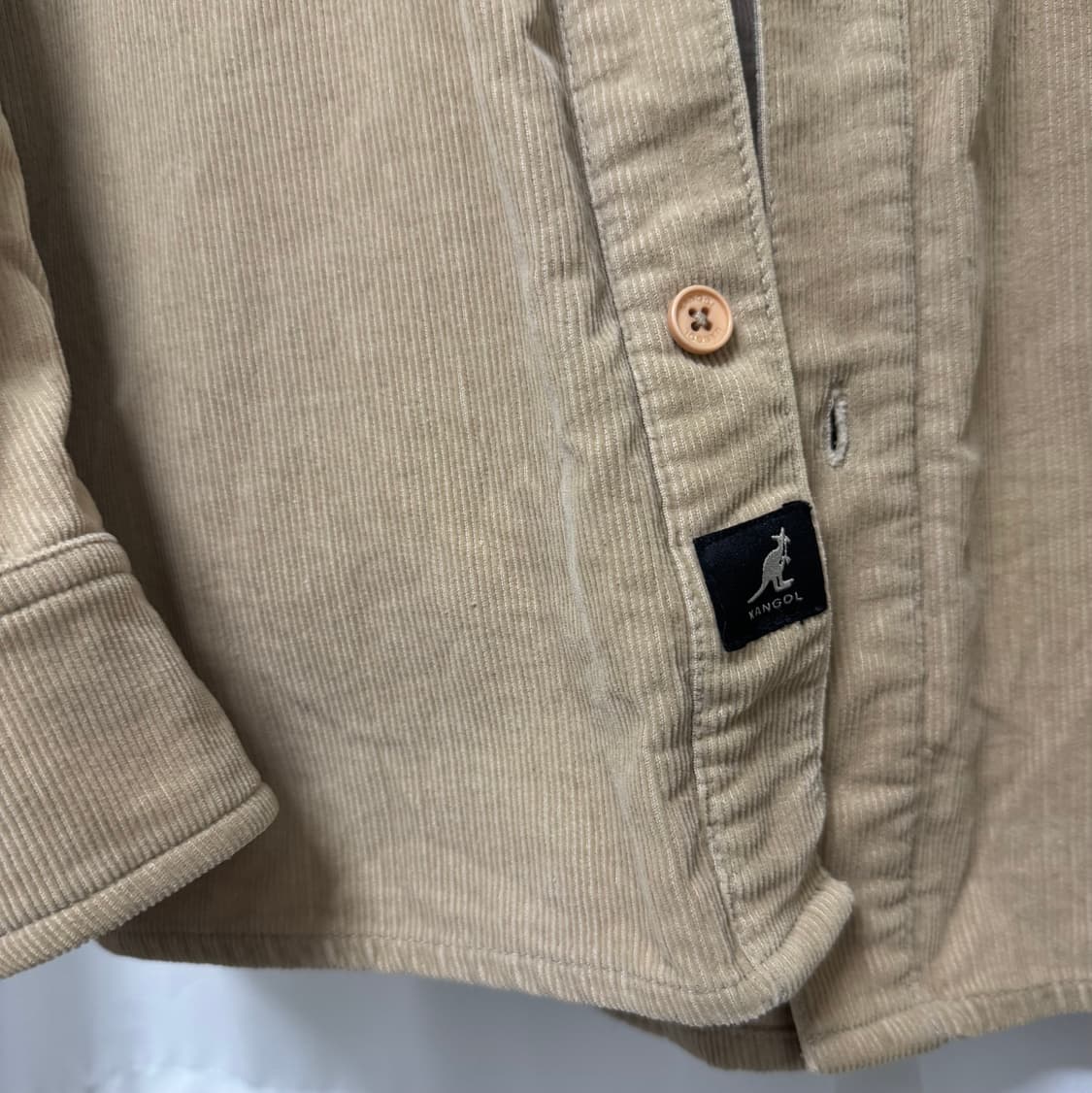 캉골 코듀로이 셔츠 L 상품이미지8