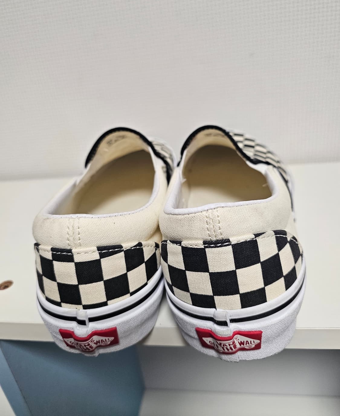Vans 반스 체커보드 슬립온 스니커즈 265 상품이미지4