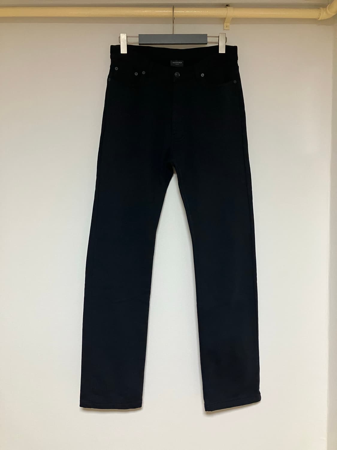 발렌시아가 5 포켓 팬츠 블랙 S사이즈 상품이미지1