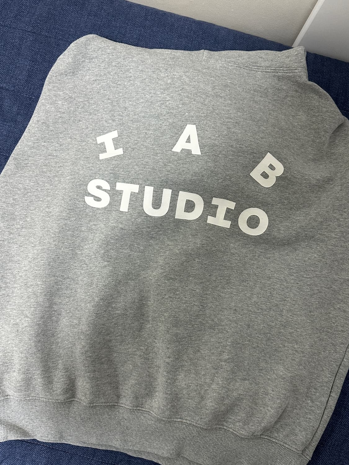 최상급! 21ss 아이앱 스튜디오 후드 그레이 M 상품이미지2