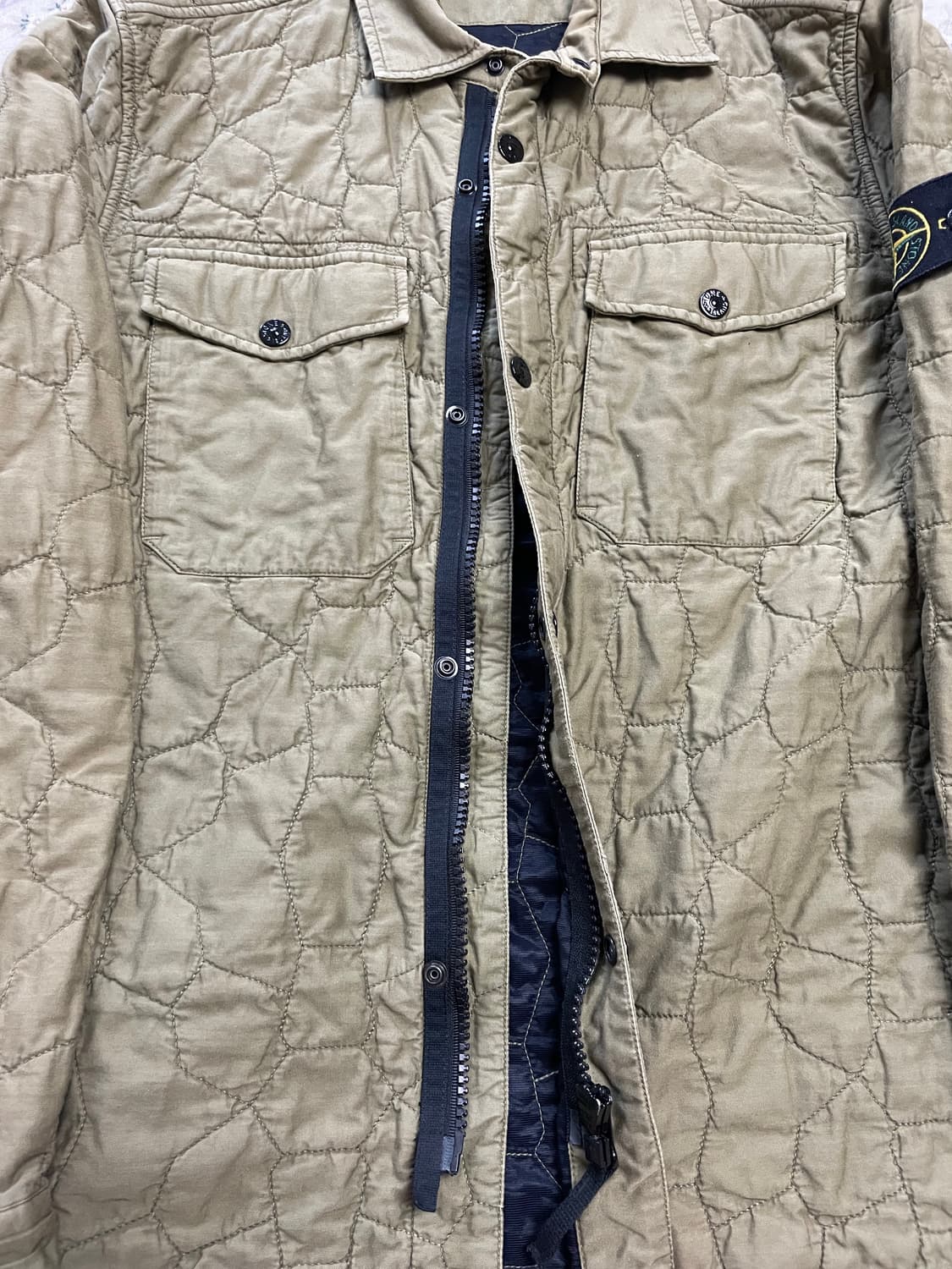 스톤아일랜드 퀄팅 자켓 L(100) 상품이미지5