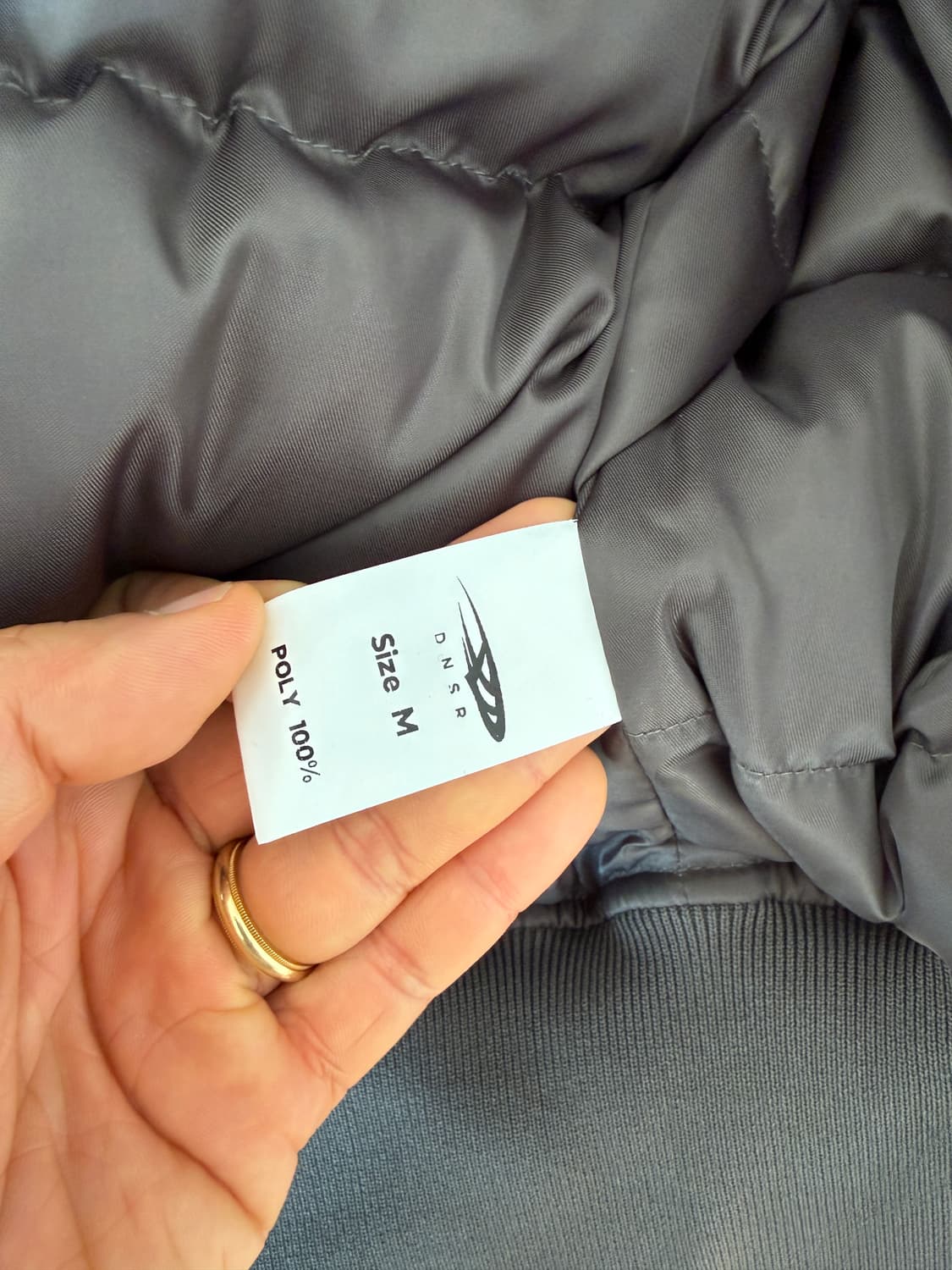 DNSR 플라이트 크롭 덕다운 패딩 점퍼(카키) 상품이미지9