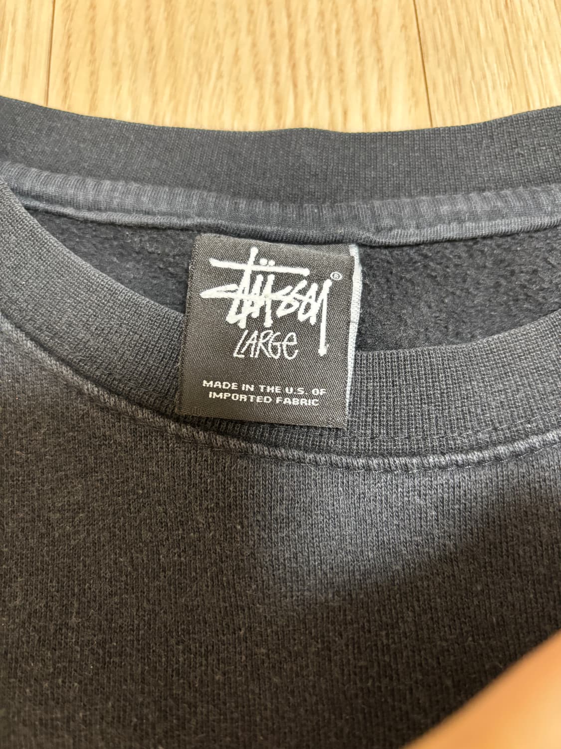 스투시 월드투어 국기 스웻셔츠 (L) 상품이미지3