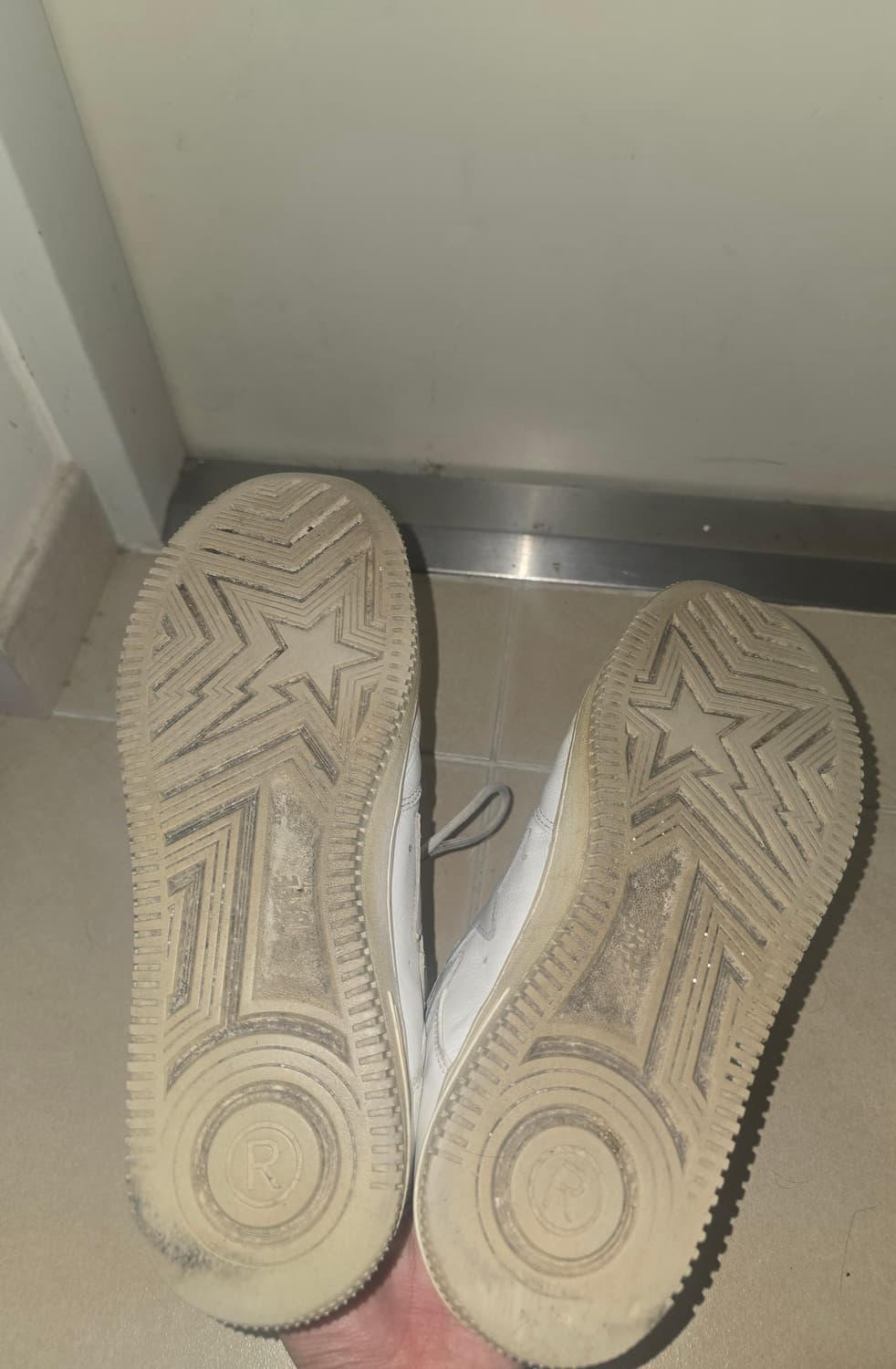 [270] BAPE x JJJJound 베이프 자운드 스타 로우 화이트 상품이미지8