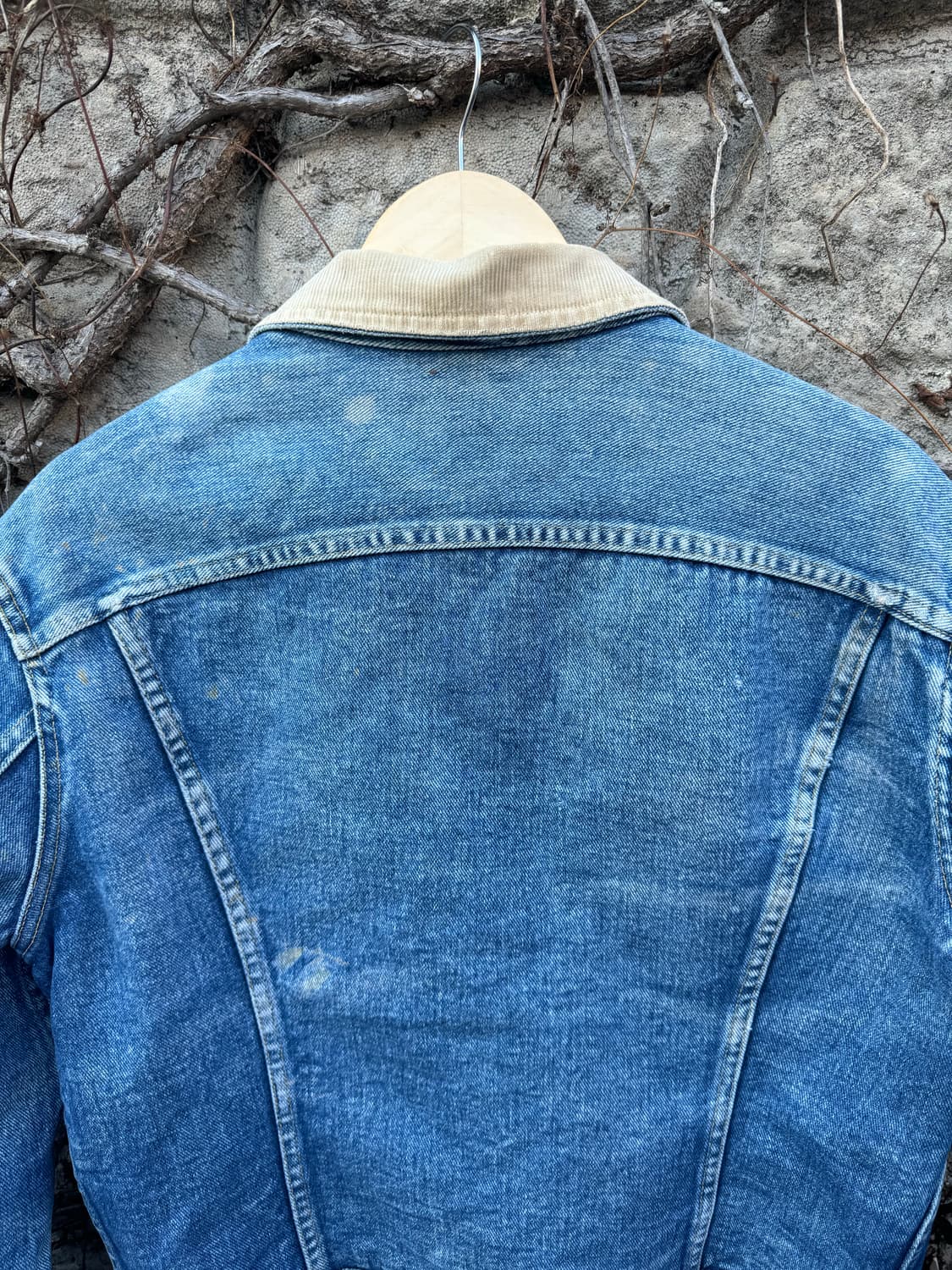 70~80s lee 빈티지 스톰라이더 블랭킷 안감 데님 트러커 자켓 상품이미지5