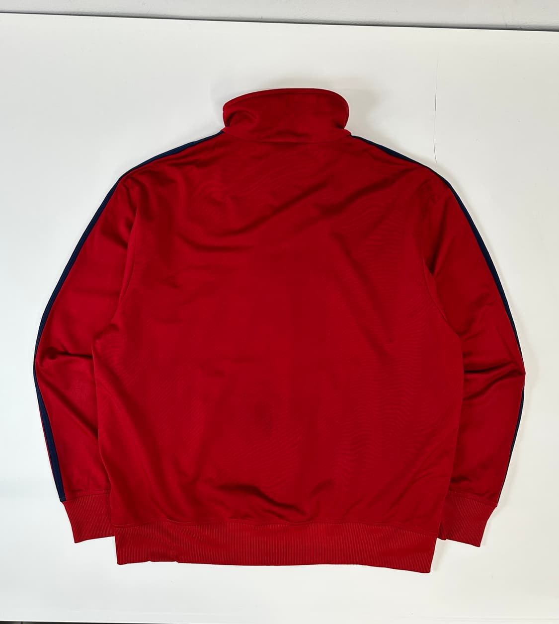 아디다스 110) 오버핏 버건디네이비 마룬 저지트랙탑 상품이미지3