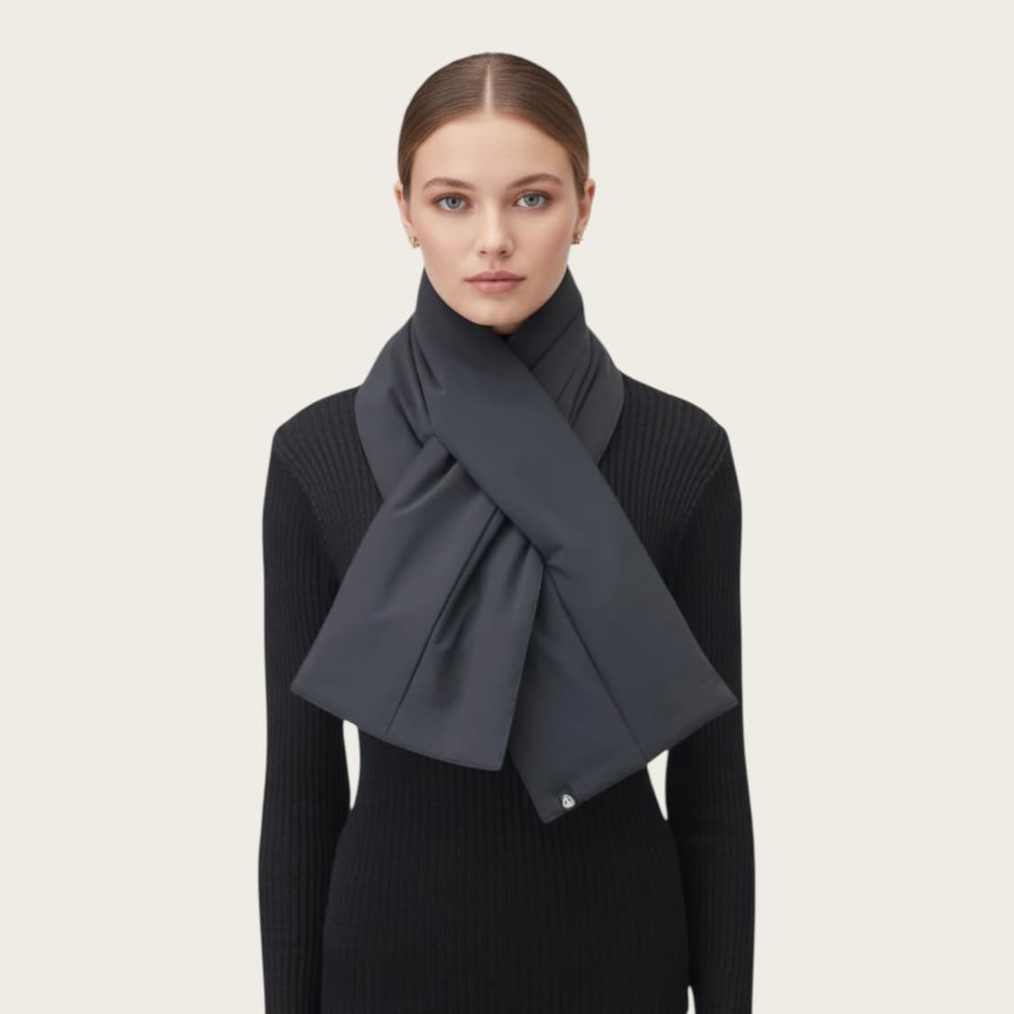 노비스 카라 퀼팅 패딩 머플러 상품이미지1