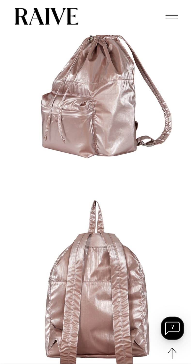 레이브 이리나 백팩 스몰 핑크 Irina Backpack Small 상품이미지3