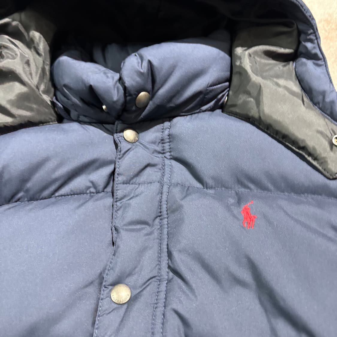 폴로 래드포니 빈티지 후드패딩 상품이미지3