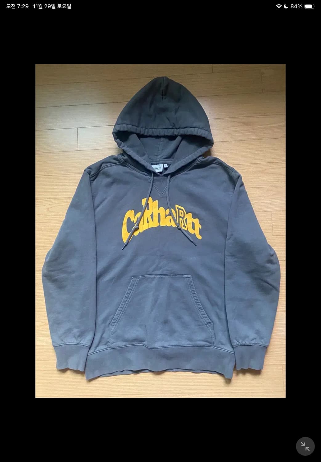 칼하트wip 후드티 상품이미지1
