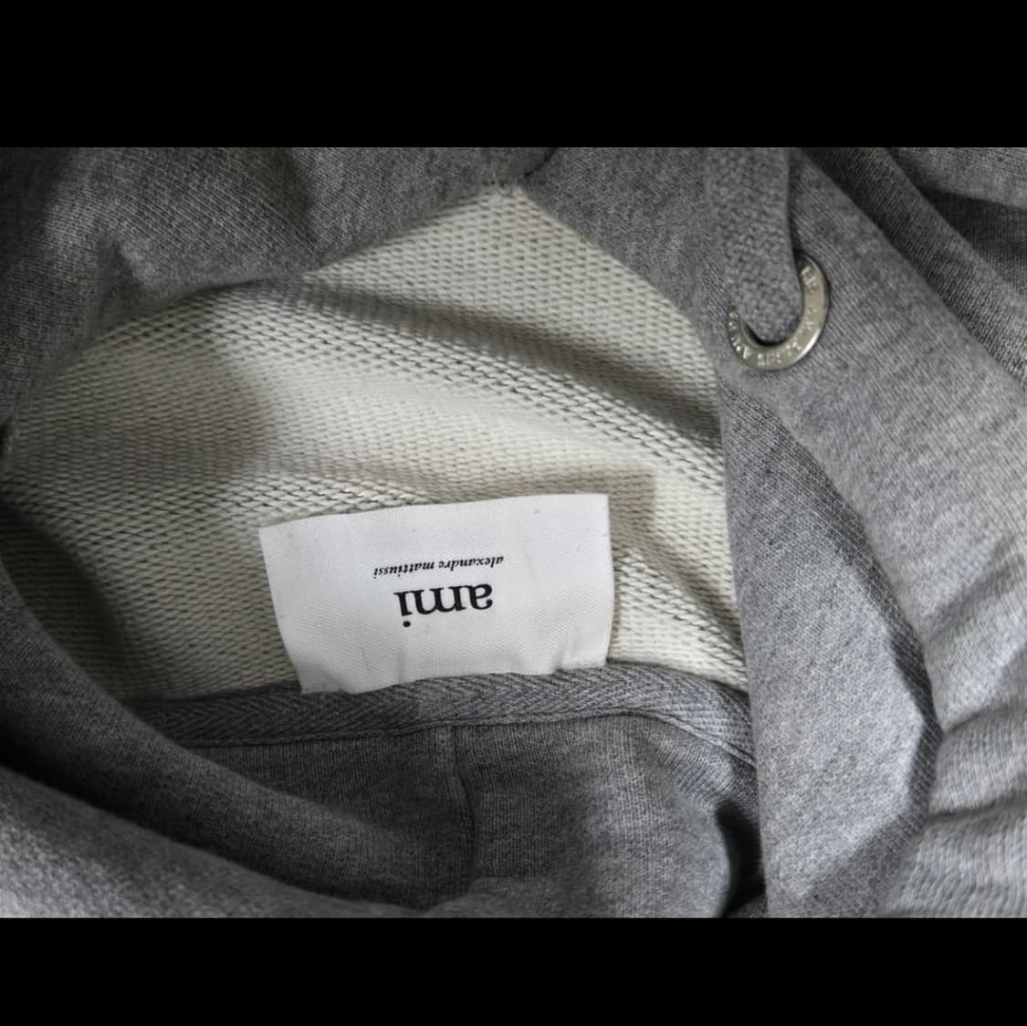 아미 파리스 프랑스 후드 그레이 상품이미지7