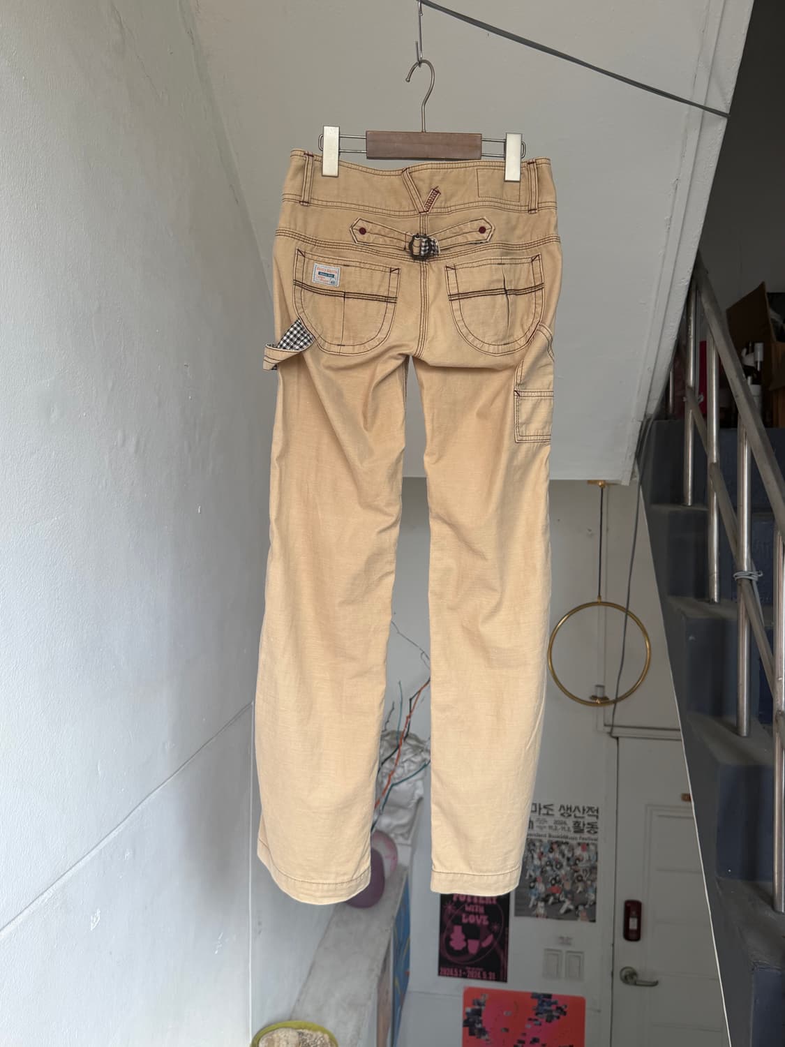 Betty smith 로우핏 새깅팬츠 상품이미지5