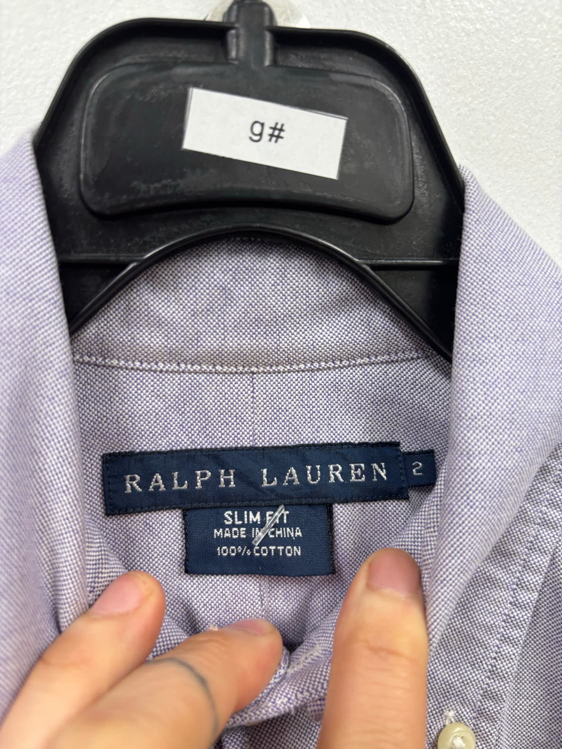 폴로랄프로렌 여성 슬림핏셔츠 상품이미지5