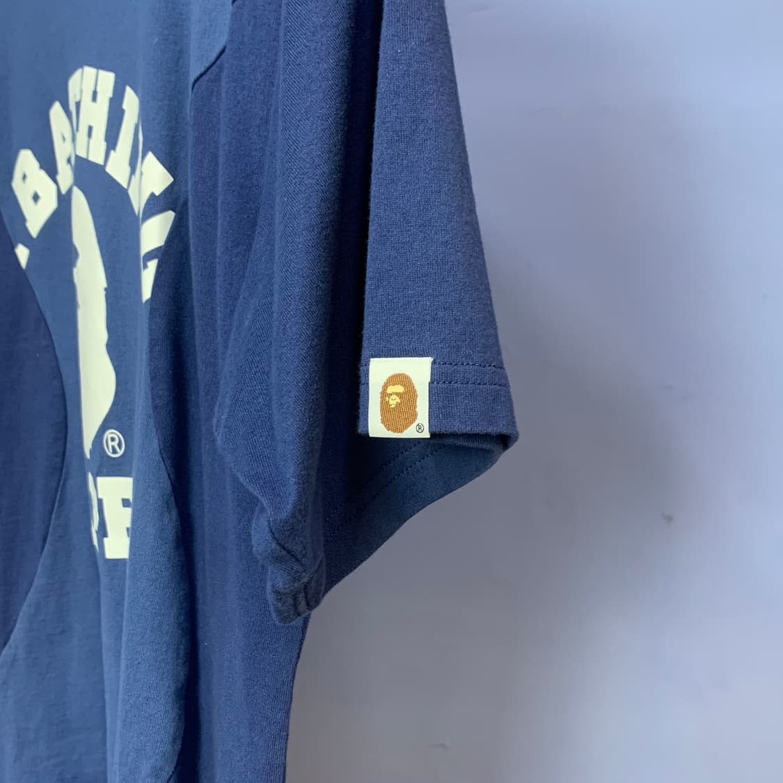 베이프 로고 레터링 반팔 상품이미지5