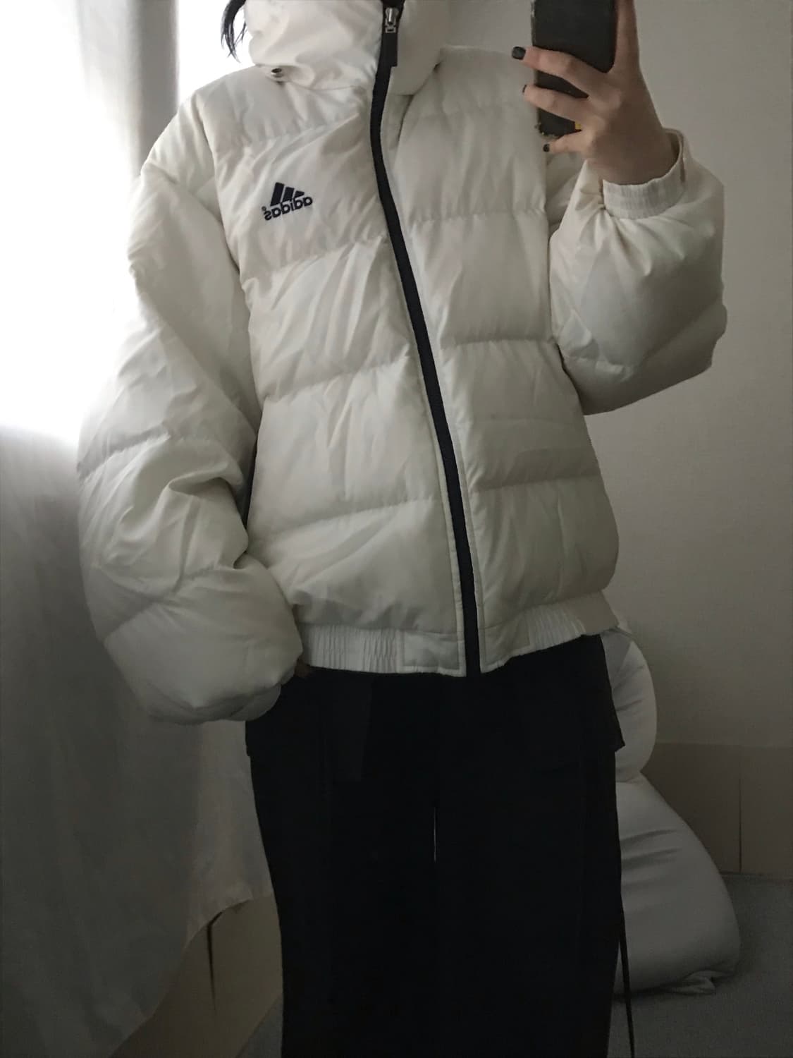 아디다스 90s 화이트 패딩 상품이미지1